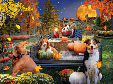 Harvest Hayride 1000 piece puzzle