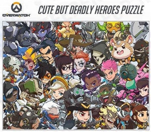 Overwatch: Cute But Deadly Heroes 1000 piece Jigsaw Puzzle