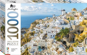 Santorini  Greece 1000 Piece Jigsaw Puzzle