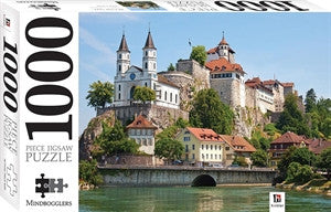 Aarburg Castle, Switzerland 1000 Piece Jigsaw Puzzle
