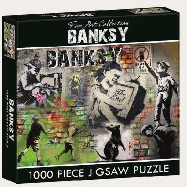 Banksy: Collage 1000 Piece Puzzle