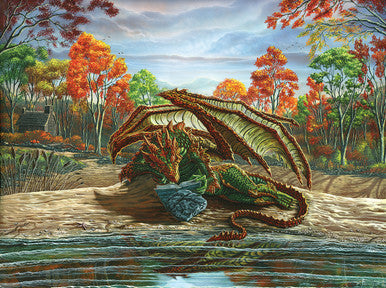 Autumn by the Shore 1000 piece puzzle