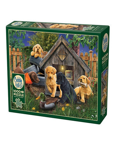 In the Doghouse 1000 piece puzzle