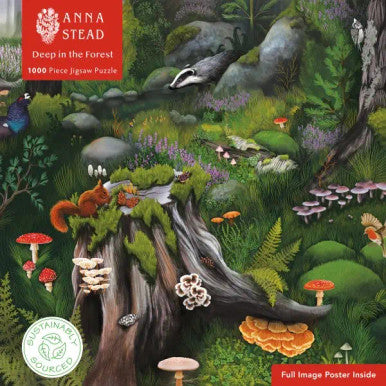 Anna Stead: Deep in the Forest 1000 piece puzzle