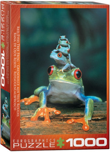 Red-Eyed Tree Frog 1000-Piece Puzzle