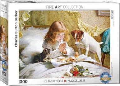 Suspense by Charles Burton Barber 1000-Piece Puzzle