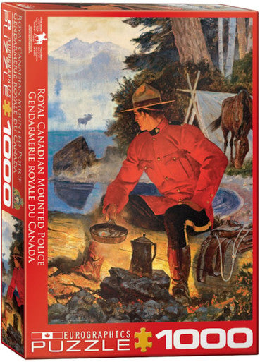 RCMP Morning Campfire 1000-Piece Puzzle
