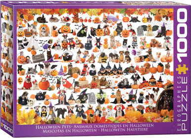 Halloween Pets 1000-Piece Puzzle