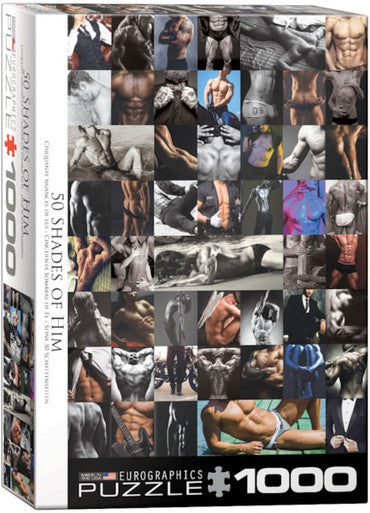 50 Shades of Him 1000-Piece Puzzle