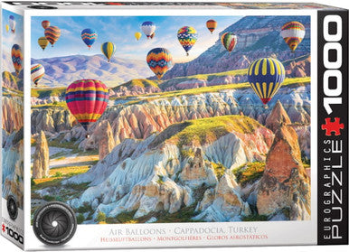 Air Balloons Over Cappadocia 1000-piece Puzzle