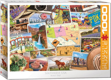 Southwest USA - Road Trip 1000-Piece Puzzle