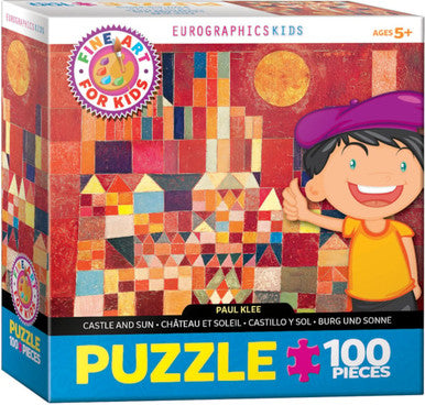 Castle and Sun 100 piece puzzle