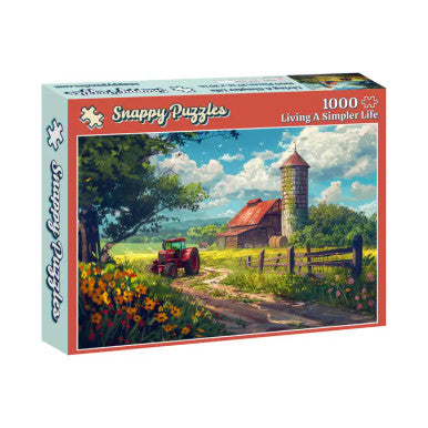 Living a Simpler Life 1000 piece puzzle