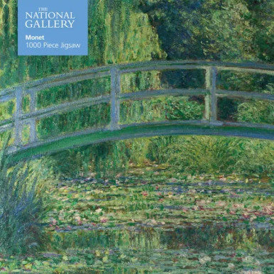 Monet Bridge Over A Pond 1000 Piece Jigsaw Puzzle