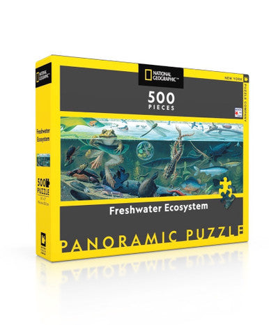 Freshwater Ecosystem 500 piece jigsaw puzzle