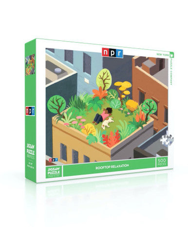 Rooftop Relaxation 500 piece puzzle