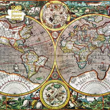 Antique Map of the World 1000 piece puzzle