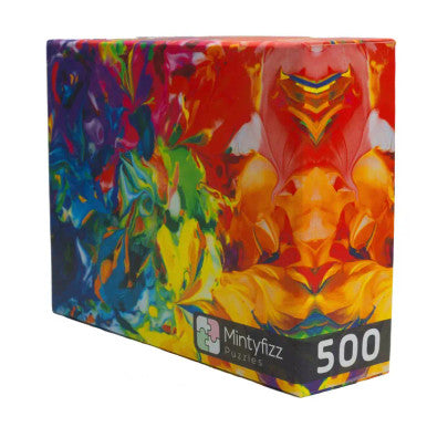 Melded Bloom 500 piece puzzle