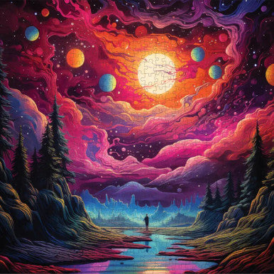 Cosmic Canvas Classic 1000 piece Puzzle